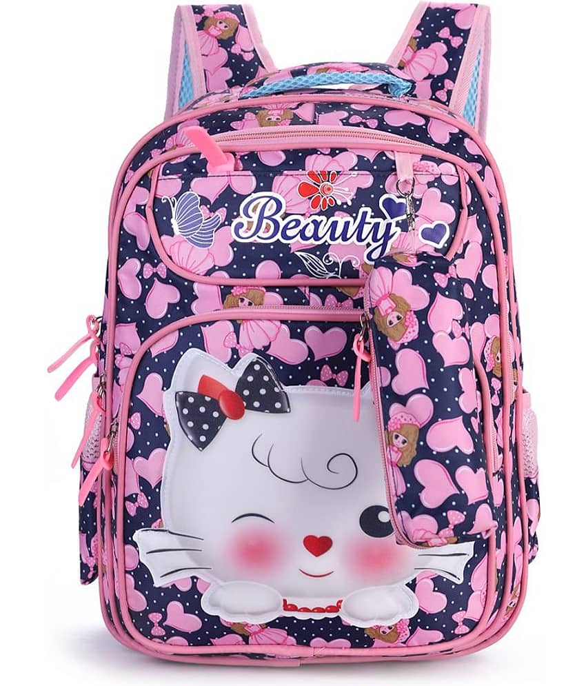 Tinytot 30 Ltrs Blue School Bag for Boys & Girls