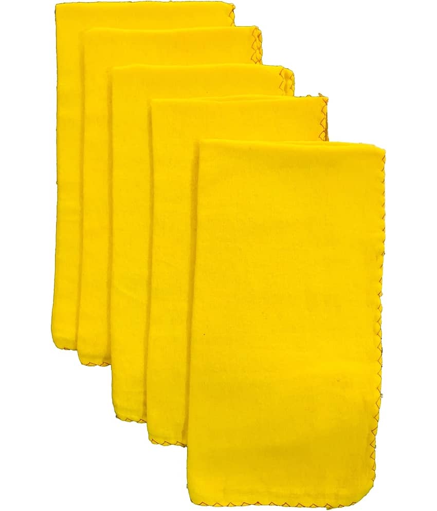 Shop by room - Yellow Drying Towel For Automobile ( Pack of 5 )