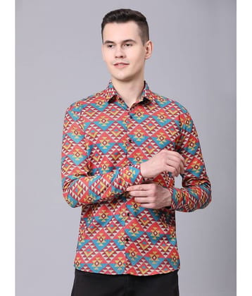 VERTUSY - Multi 100% Cotton Regular Fit Men's Casual Shirt ( Pack of 1 )