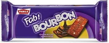 Parle Fab Bourbon Chocolate Cream Biscuits 150 GRAM