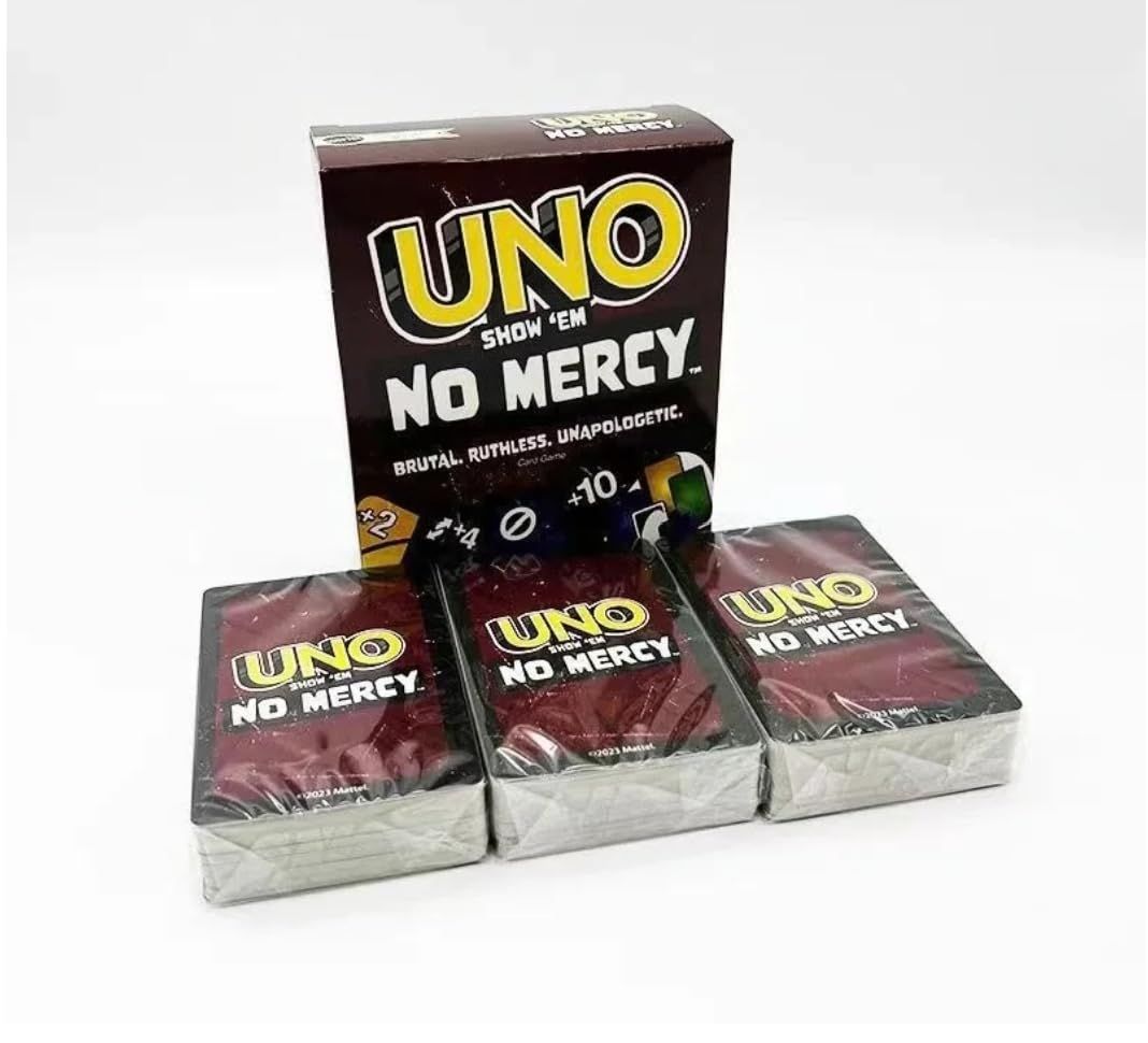 Uno No-Mercy Playing Cards