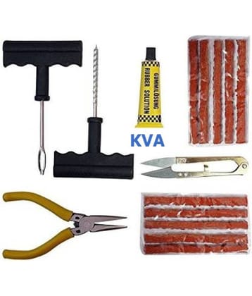 KVA Tubeless Tyre Puncture Repair Kit 5 - 10 Strips