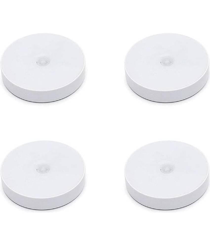 SHIV MEDICOS Motion Sensor Light White - Pack of 4