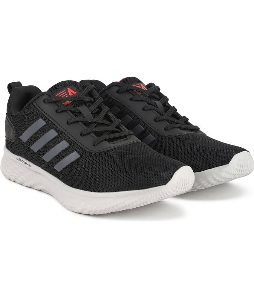 Aqualite Black Men's Sports Running Shoes
