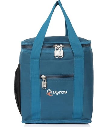 Kyros Blue Polyester Lunch Bag Pack of 1