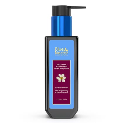 Niraa Shea Butter SPF 30 Sunscreen Face & Body Lotion (12 Herbs) 100 ml