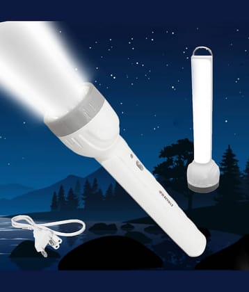 RENMAX - Above 50W Rechargeable Flashlight Torch ( Pack of 1 )