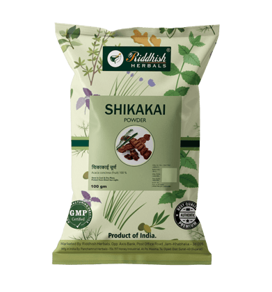 Riddhish Herbals Shikakai Powder(100 gm Each) - combo pack (3)