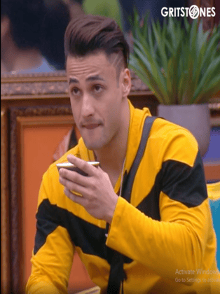 Yellow Black Hooded T-Shirt (Asim Riaz x Gritstones) - L