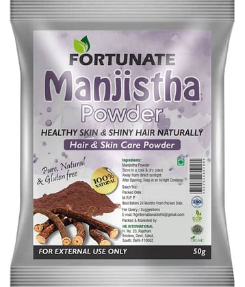 Organic Manjistha Root Powder | Rubia Cordifolia (Indian Maddar)