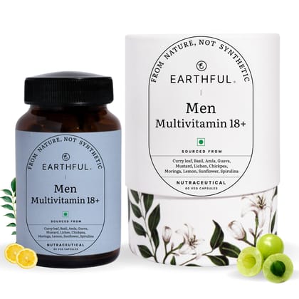 Earthful Multivitamin Men 18+, 60 Capsules Earthful Multivitamin Men 18+, 60 Capsules