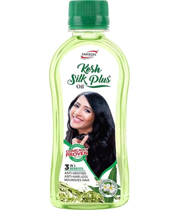 Nimson Kesh Silk Plus Hair Oil , Anti-Greying, Hair Fall Control & Nourishing Oil ,450 ml (Pack of 1)