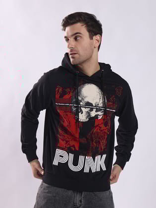 SKULL-TAPE Punk Black Sweatshirt-S / Black / SKULL-TAPE