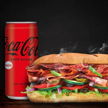 B.M.T. Sandwich (15cm) + Coke(Save 31%)