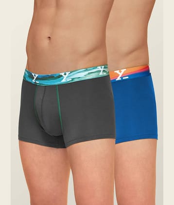 XYXX Pack of 2 Modal Men's Trunks ( Multicolor )