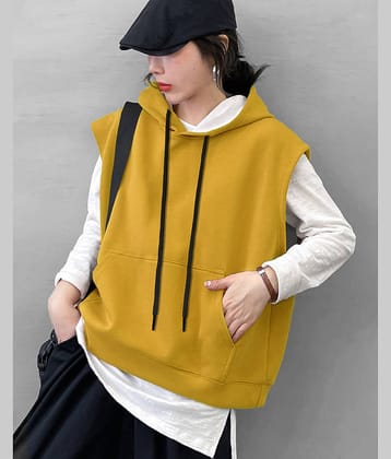 Eyebogler Cotton - Fleece Women's Hooded Sweatshirt ( Green )