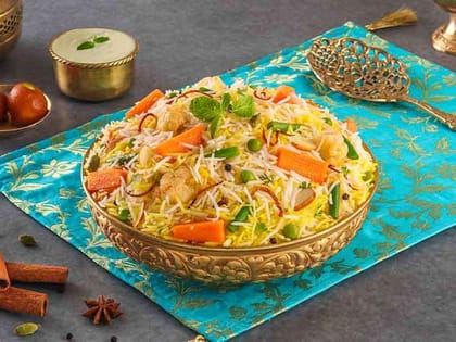 Subz-E-Biryani (Veg Dum Biryani - Serves 2).