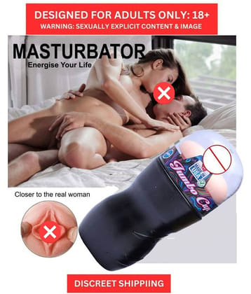 KAAMYOG Present Jumbo Cup pocket Pussy Male Masturbator Easily Take in Hand or Enjoy Sex Time