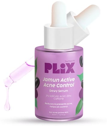 Plix 2% Salicylic Acid Jamun Acne Control Dewy Serum for & Dark Spot Reduction(30 ml)