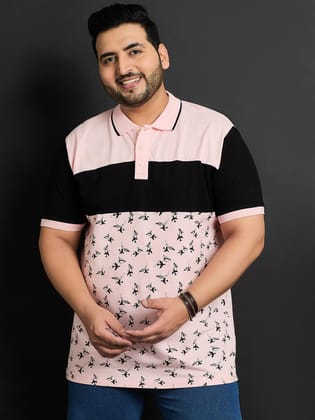 Men Plus Size Pombas Printed Polo Tshirt - 5XL Men Plus Size Pombas Printed Polo Tshirt - 5XL