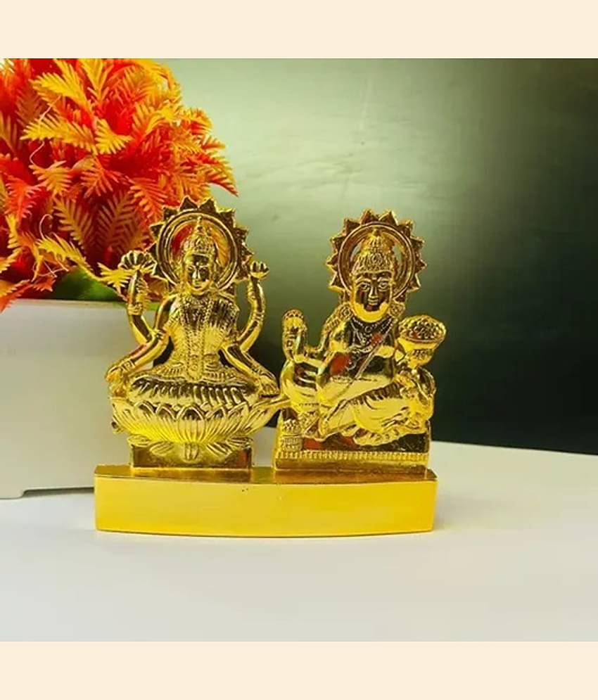 Shri Astha Vinayak Iron Laxmi Kuber Idol ( 10 cm )