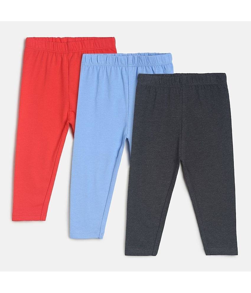 MINI KLUB Pack of 1 Baby Girls Cotton Legging ( Multicolor )