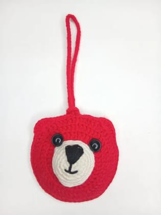 Handmade crochet emoji pouch, cute emoji coin pouch, air pods pouch, keychain pouch, bag charm, multi purpose storage  pouch Pack Of 4