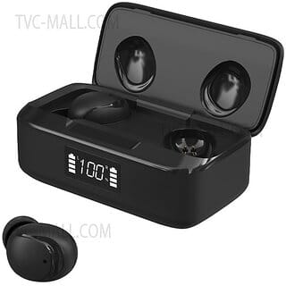 ASE TWS Ear-Buds,IWP Technology400MH Btry, Upto 30 H Playback, IPX Resistance Bluetooth Headset (Black, True Wireless)