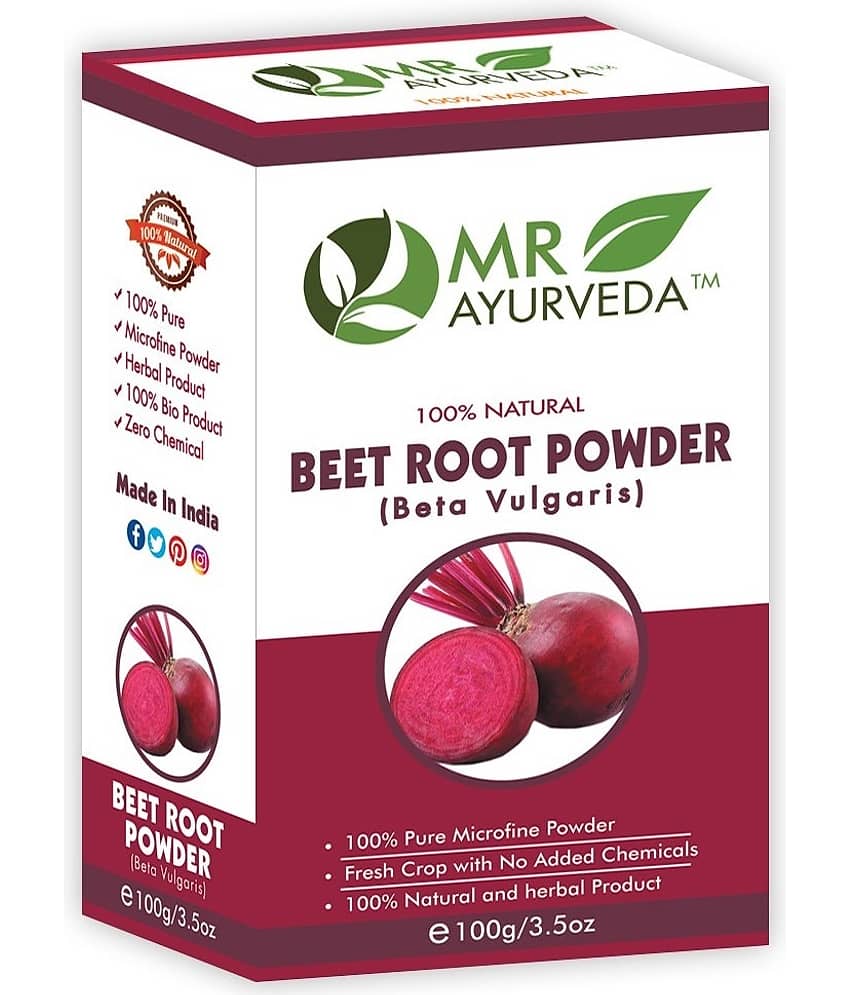 MR Ayurveda Pure BeetRoot Powder Face Pack Masks 100 gm