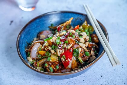 Mushroom Kung Pao (dry)