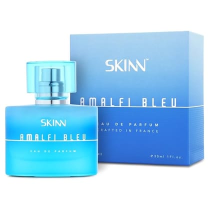 Skinn by Titan Amalfi Bleu Perfume| Perfume for Women |30 ml EDP, Long-Lasting fragrance | Aqua and fresh fragrance for Women |IFRA certified | Everday Fragrance