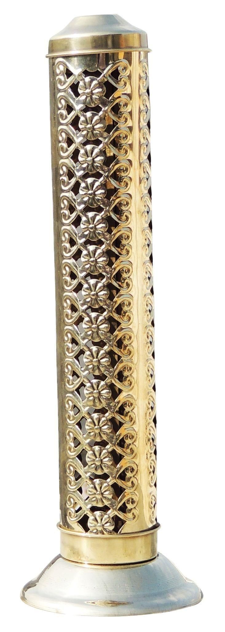 BrassAgarbatti Stand -3.4*3.4*10.6 Inches (Z161 A)