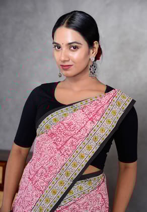 Jaipur Hand Block Print Saree