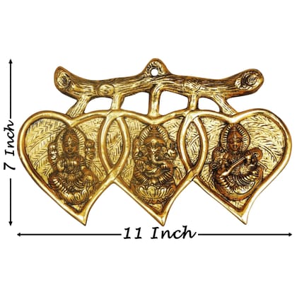 Aluminium Showpiece Wall Hanging LGS Statue (ASMAS453 G)