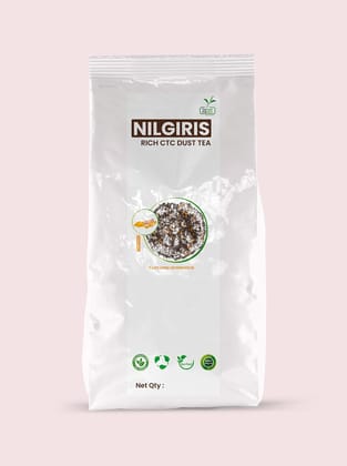 Two Dust One Bud Nilgris Rich CTC Dust Tea - Turmeric 250 Gms