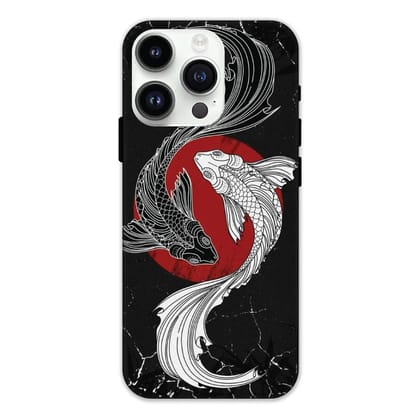 Koi Fish - Hard Cases For Apple iPhone Models-Apple iPhone 13 Pro Max