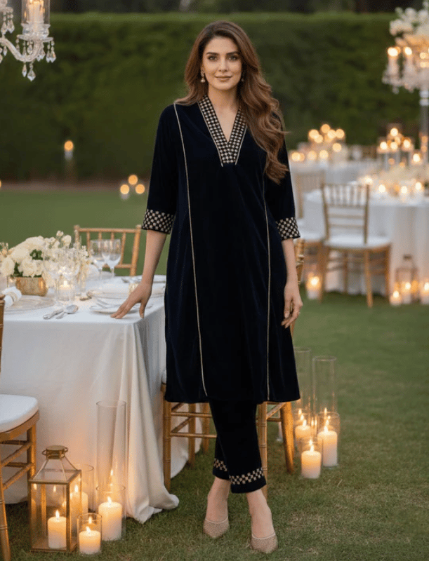 NAVY KALI TUNIC