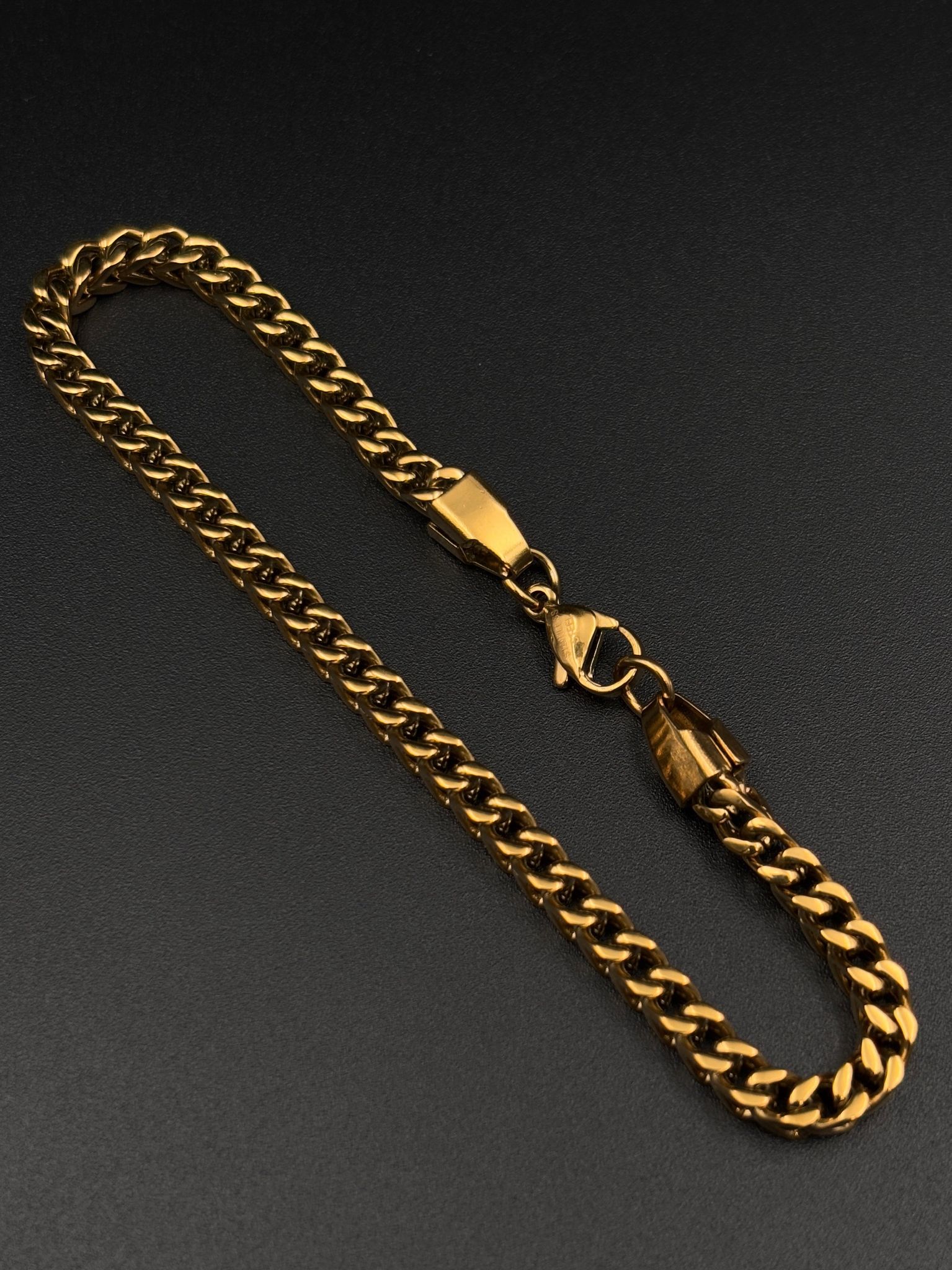 Franco Chain Bracelet (Gold)