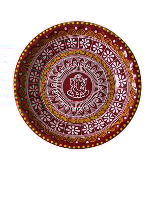 Elegant 25 cm Ceramic Plate - Perfect for Serving, Dining, and Home Decor