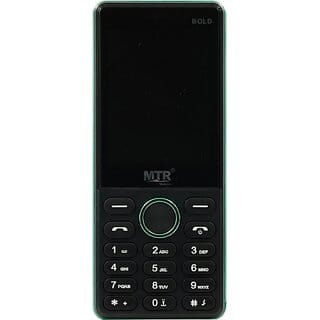MTR BOLD  (Dual Sim, 2.8 Inch Display, 3000mAh Battery, Green, Black)