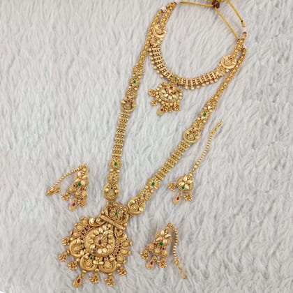 Treditional Gold Plated Jewellery Set