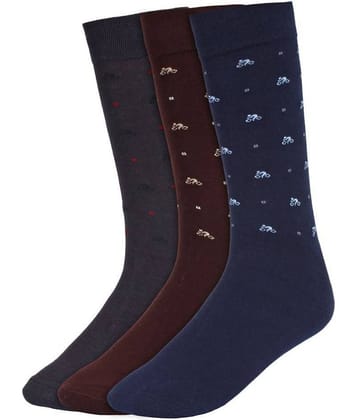 Creature Brown Formal Full Length Socks