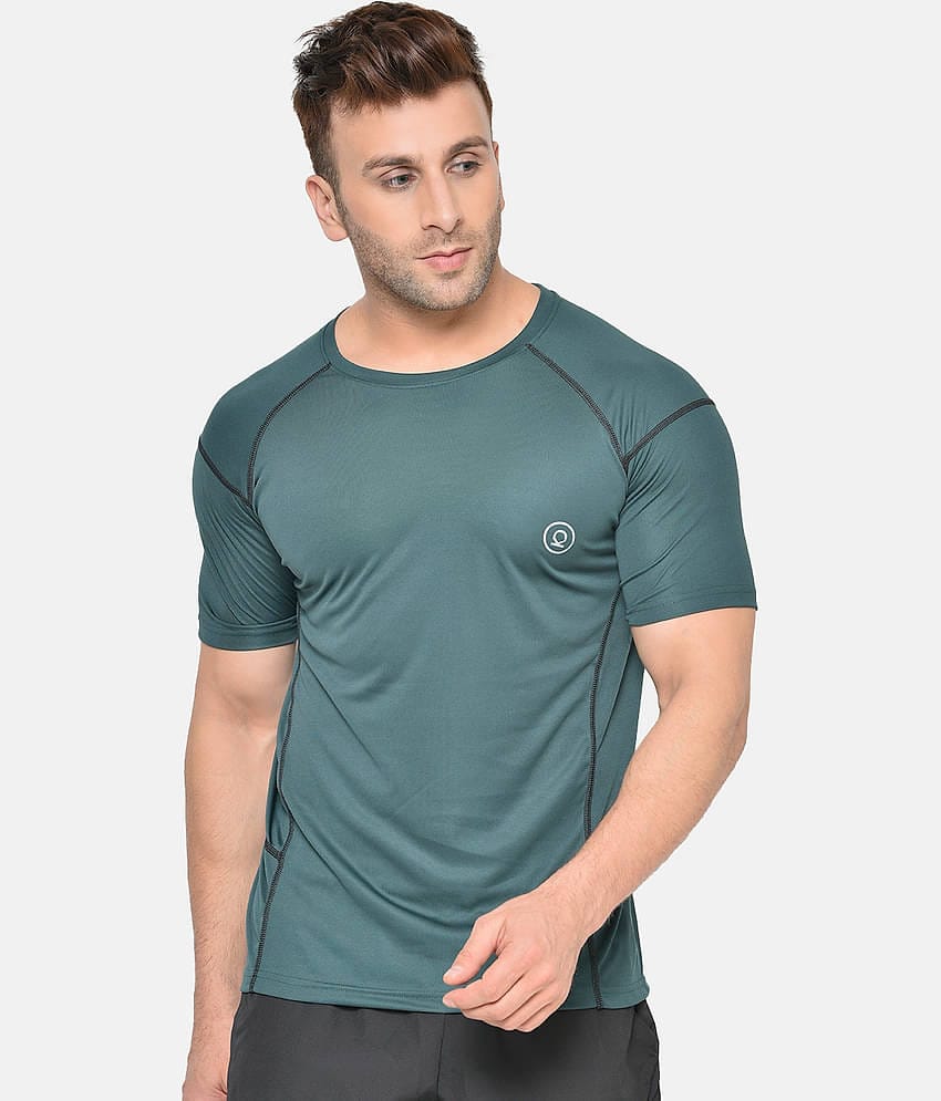 Chkokko - Grey Polyester Regular Fit Men's Sports T-Shirt ( Pack of 1 )
