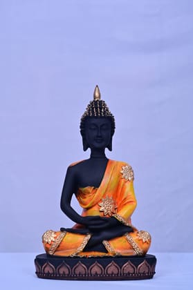 Buddha (Orange & Black)