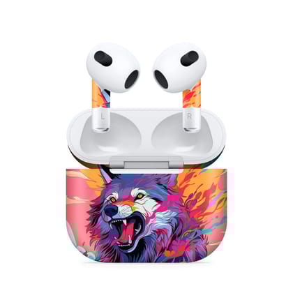 Colour Wolf Airpods 4 Skin Colour Wolf Airpods 4 Skin - Default Title