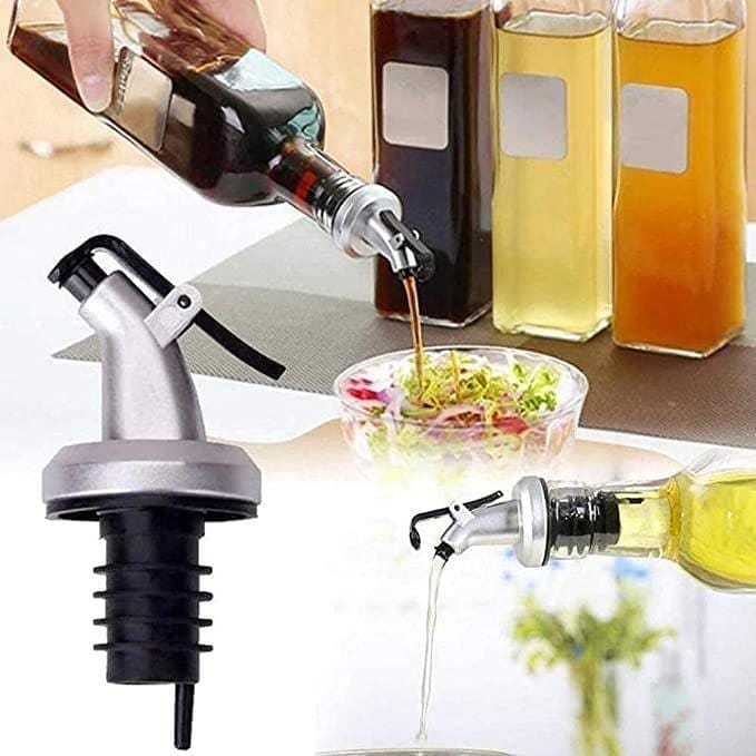 Oil and Vinegar Glass Bottle Dispenser