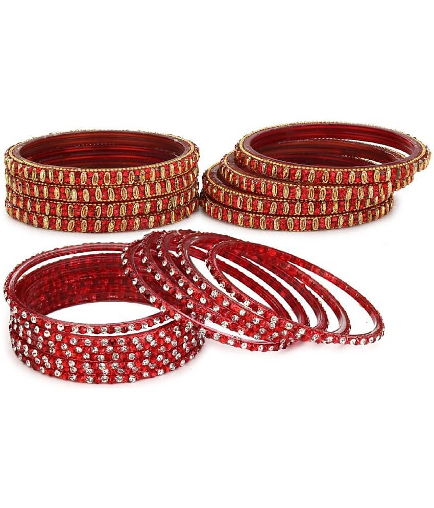 Somil Designer Wedding Fancy Glass Bangle Set For Party, Marriage, Function And Daily Use