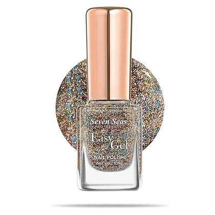 Seven Seas Easy Gel Nail Polish, Intense Glossy Finish, Hydrating Formula, Rich Pigmented, Quick Dry (240, 10ml)