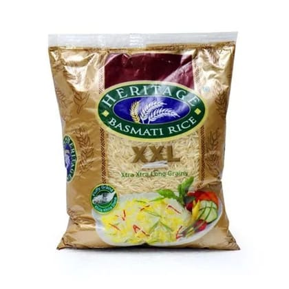 Daawat Heritage Basmati Rice - Xtra Xtra Long Grains, 1 Kg - Daawat Heritage Basmati Rice - Xtra Xtra Long Grains, 1 Kg