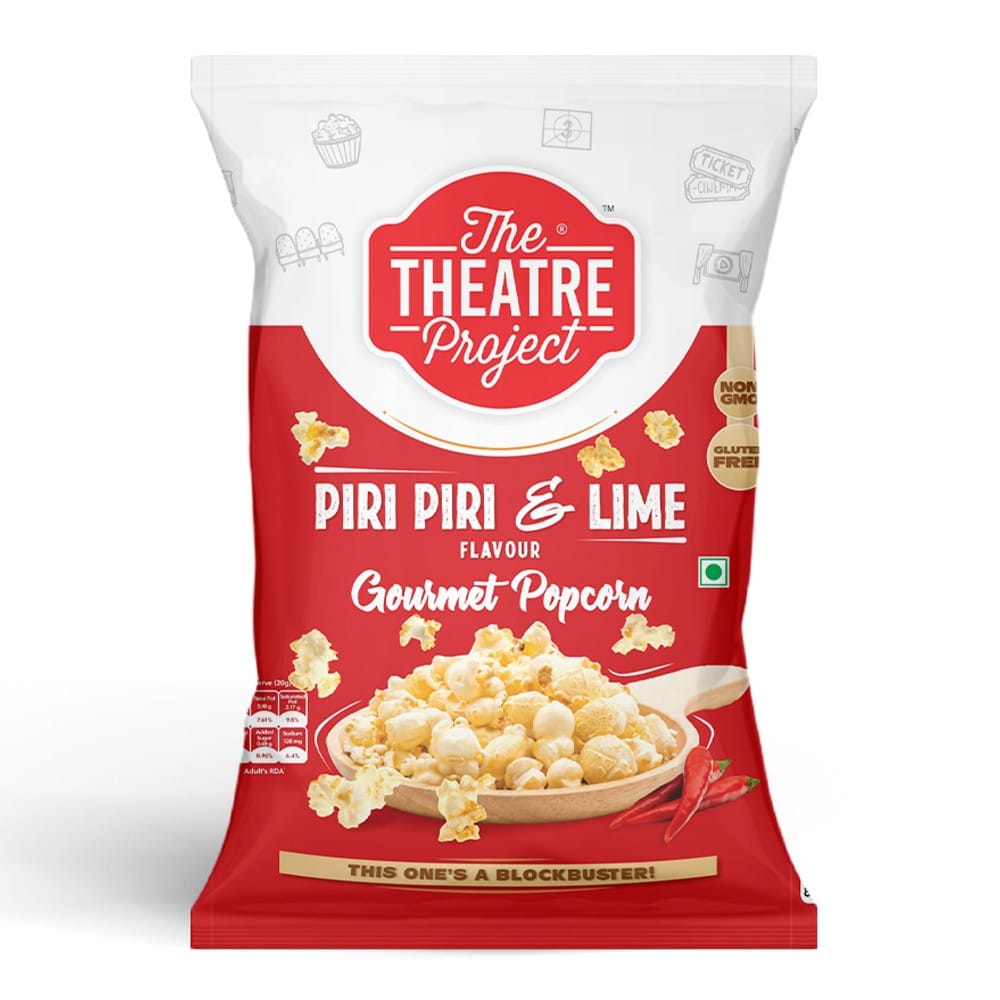 TTP Gourmet Piri Piri Lime Popcorn - 30 gms